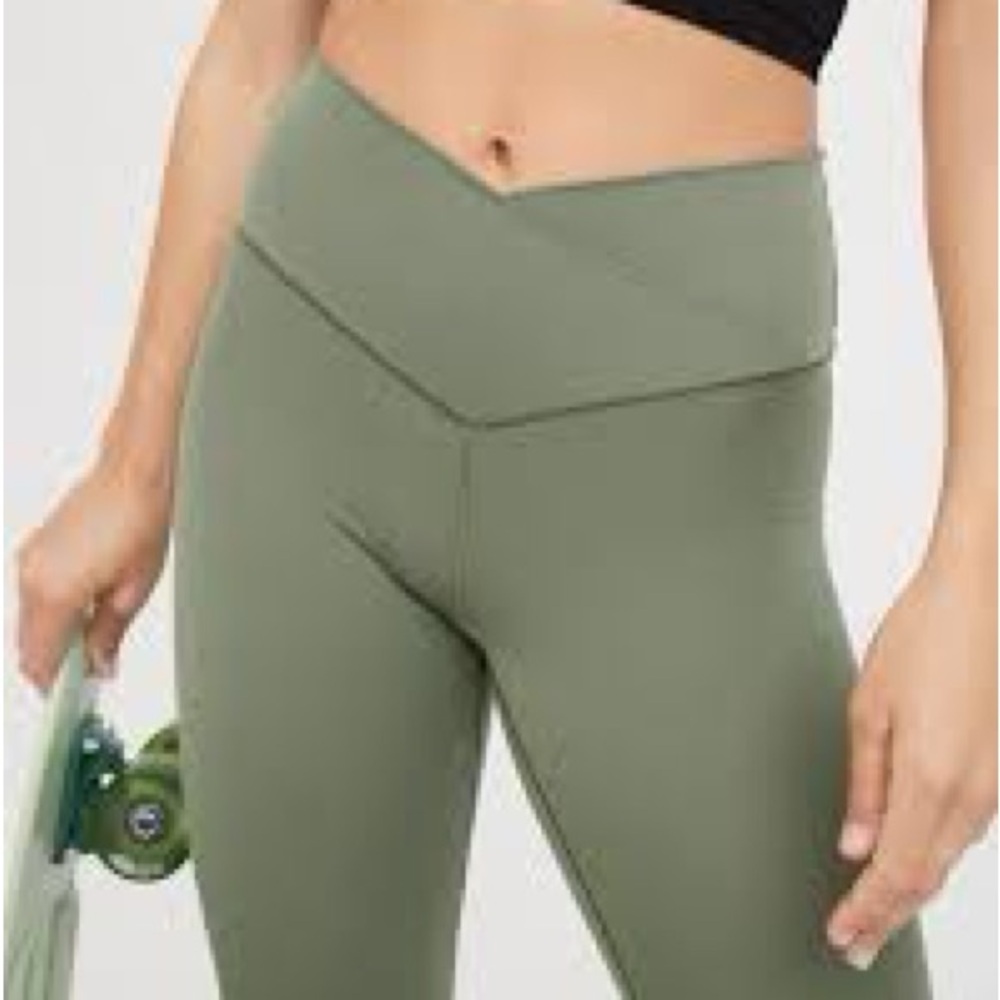 aerie Offline Real Me High Waisted Crossover Legging 7/8 Length New with tag S